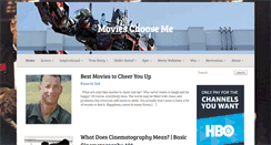 Desktop Screenshot of movieschooseme.com